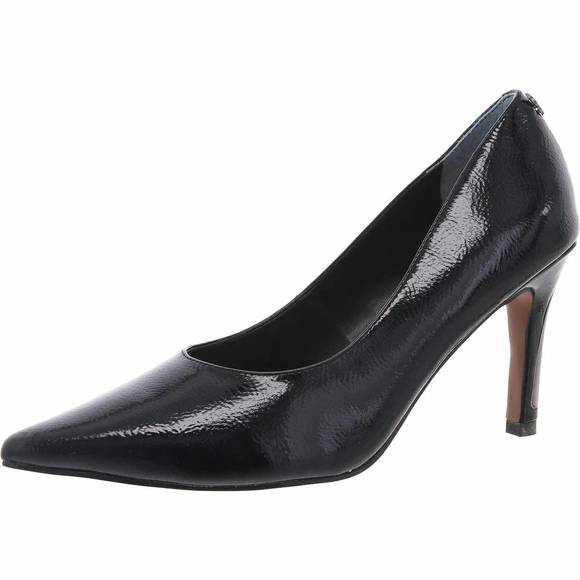 NEW J. RENEE women's phoebie pumps in black patent - Picture 1 of 2